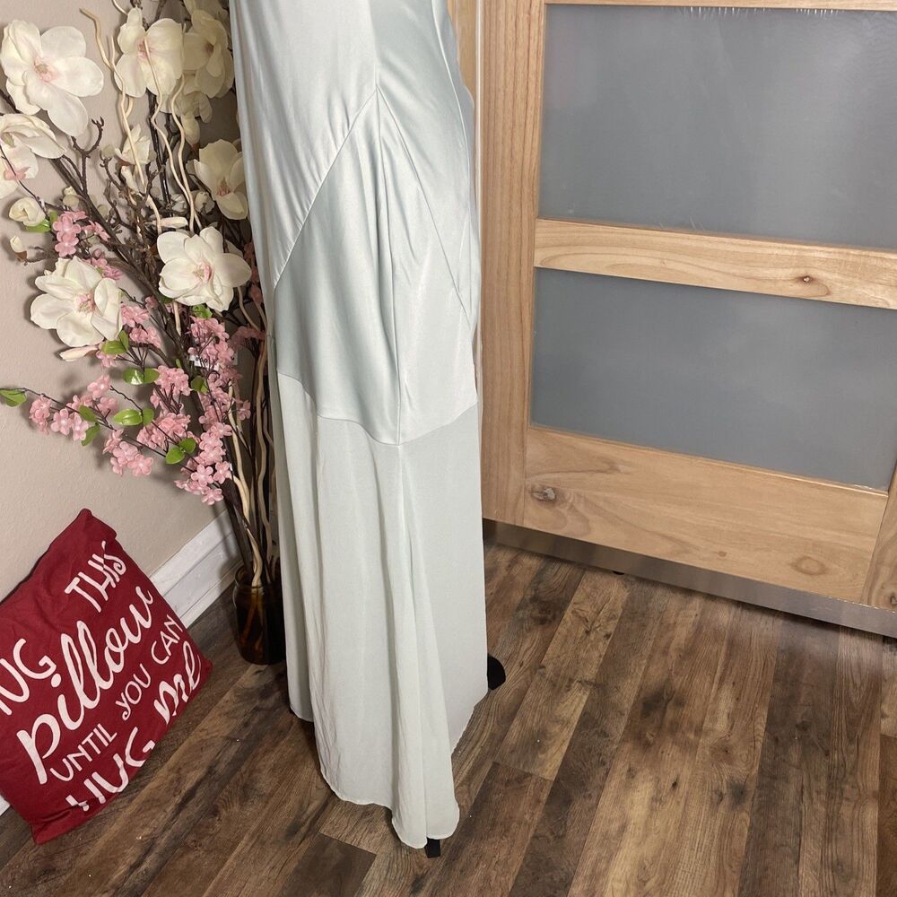 Peppermayo Women's Under The Pagoda Maxi Dress Blue 8 Strapless Special Event - Picture 8 of 14